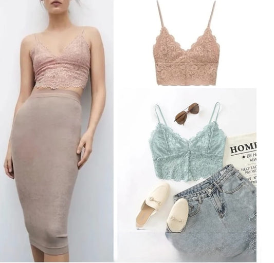 SHEIN Lace Bralette/Camisole, 5-Piece bundle, R45.00 per piece