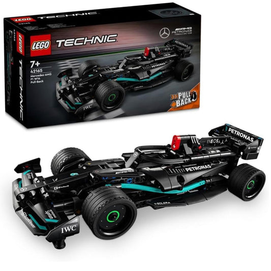 LEGO Technic Mercedes-AMG F1 W14 E Performance Pull-Back Race Car Toy for Kids, Boys and Girls aged 7 Plus Years Old, Pull-Back Model Vehicle Set, Bedroom Decoration, Birthday Gift Idea 42165