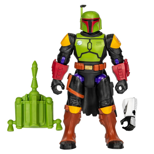 Star Wars Boba Fett MixMashers Customisable Mix-and-Match Action Figure & Accessories, 5 inch (12 cm)-Scale Super Hero Toys for Kids Ages 4+