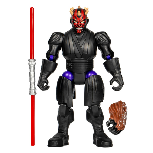 Star Wars Darth Maul MixMashers Customisable Mix-and-Match Action Figure & Accessories, 5 inch (12 cm)-Scale Super Hero Toys for Kids Ages 4+
