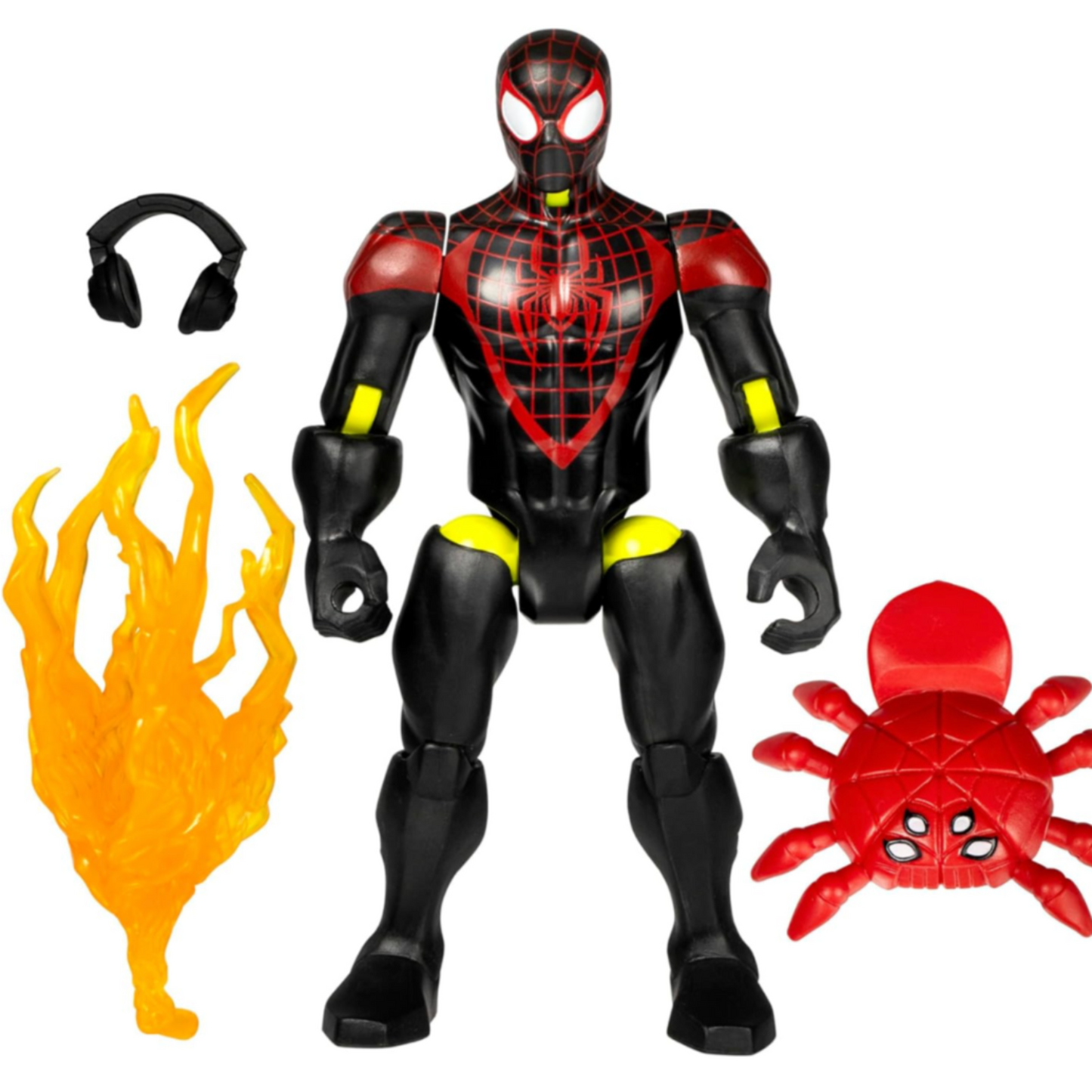 Spider-Man Marvel Miles Morales MixMashers Customisable Mix-and-Match Action Figure & Accessories, 5-Inch (12 cm)-Scale Super Hero Toys for Kids Ages 4+