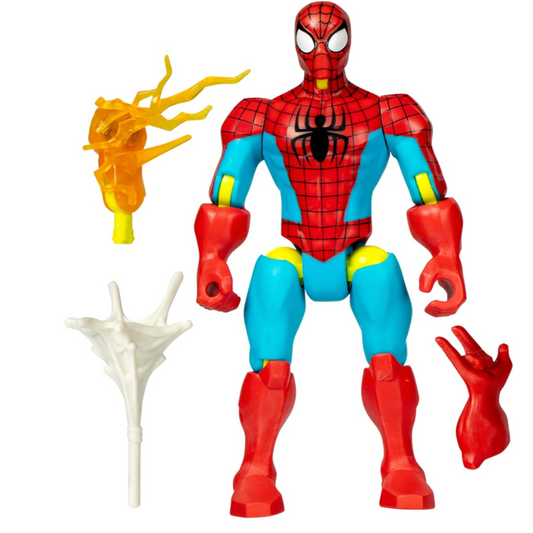 Spider-Man Marvel MixMashers Customisable Mix-and-Match Action Figure & Accessories, 5-Inch (12 cm) -Scale Super Hero Toys for Kids Ages 4+